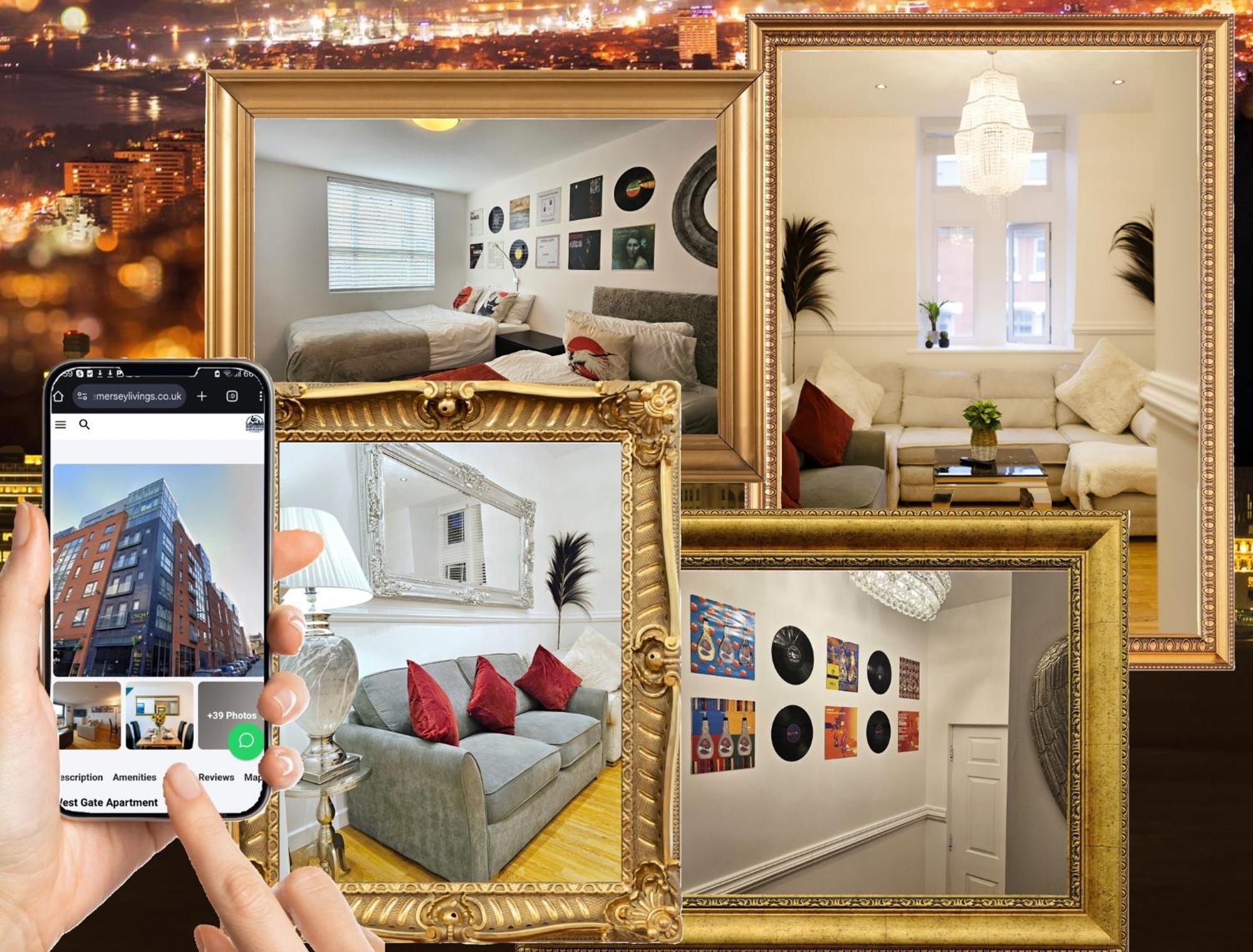 Sidemersey Livings - Spacious Loft For Bigger Groups - Very Central And Cosy Liverpool Ngoại thất bức ảnh